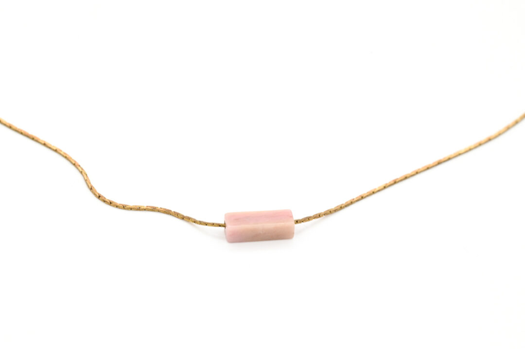 2000000015835-collier-acier-inoxydable---quartz-rose