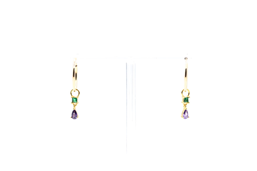 2000000016573-boucles-doreilles-gold-filled-creoles-epaisses-zircon-transparent-vert